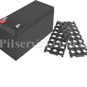 12V 7A Akü Pil Kasası Seti 3S7P 18650 / 8x32700 Li-ion Batarya Kutusu