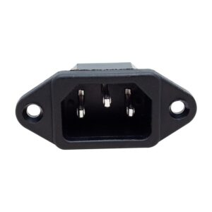 C7 Power Erkek Şase IC-212 Güç Soketi | IEC C7 Panel Tip Giriş