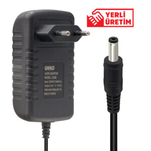 29.4V 1A 7S Li-ion Şarj Adaptörü LED Göstergeli 5.5x2.5mm