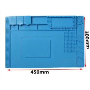 Powermaster S-160 Isıya Dayanıklı Silikon Tamir Matı 45x30 cm - Pil Kutusu